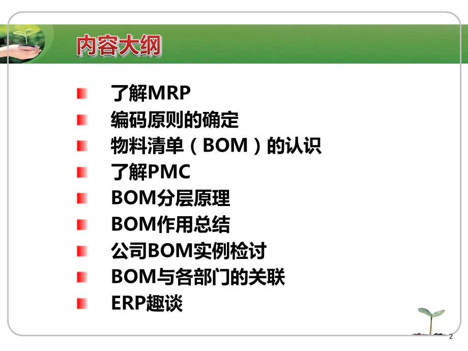 物料编码、BOM、ERP基础培训资料.ppt_第2页