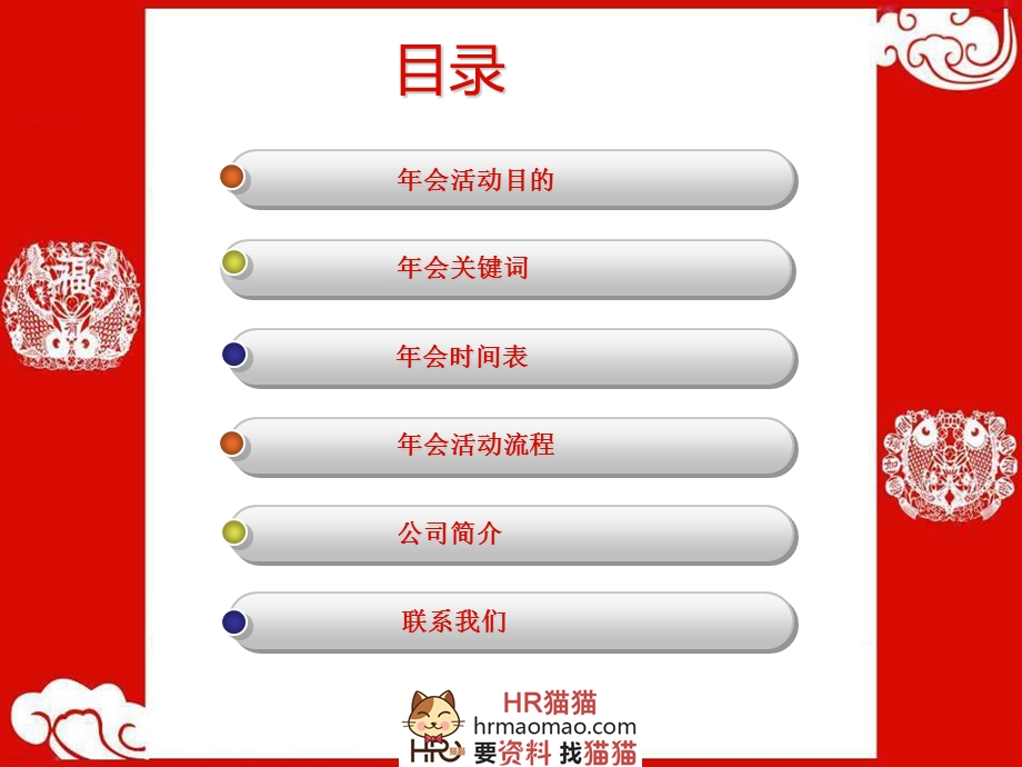 会策划案：年会策划参考方案HR猫猫.ppt_第2页