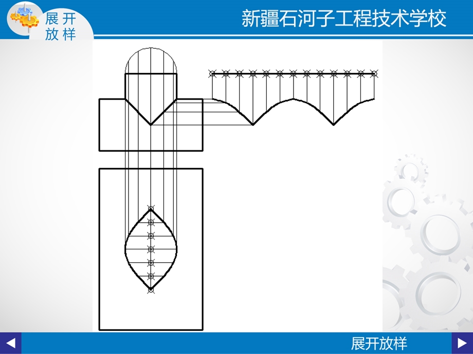 等径直交三通管的展开放样图.ppt_第3页