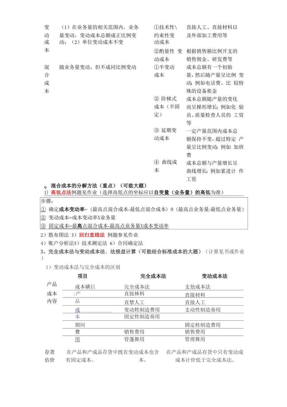 上海海事大学管理会计管理会计知识点整理.docx_第2页