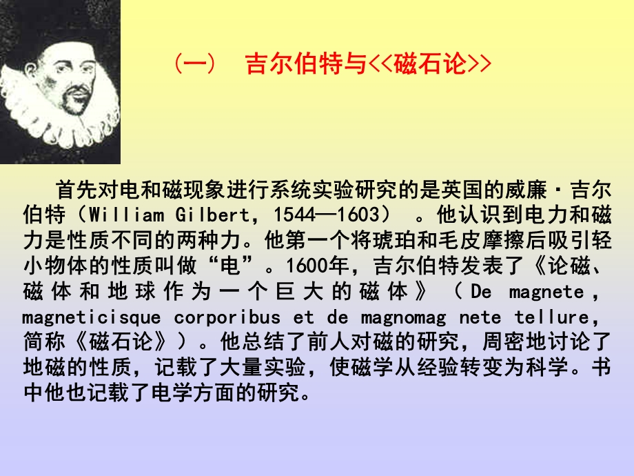 物理学史-电磁学的建立.ppt_第3页