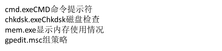 电脑运行命令以及dos命令大全.ppt_第3页