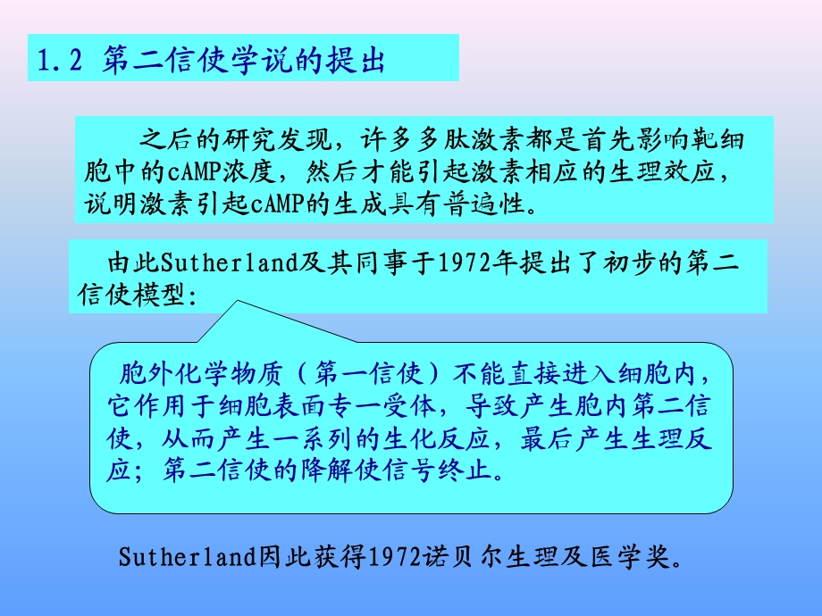 环腺苷酸第二信使及其胞内信号传递途径.ppt_第3页