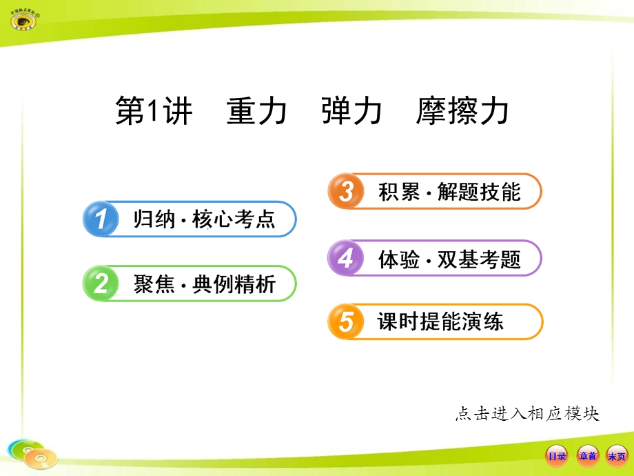 物理全程复习方略配套课件沪科版：21重力弹力摩擦力.ppt_第1页