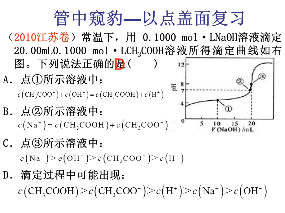 物质在水溶液中的行为复习题.ppt_第3页