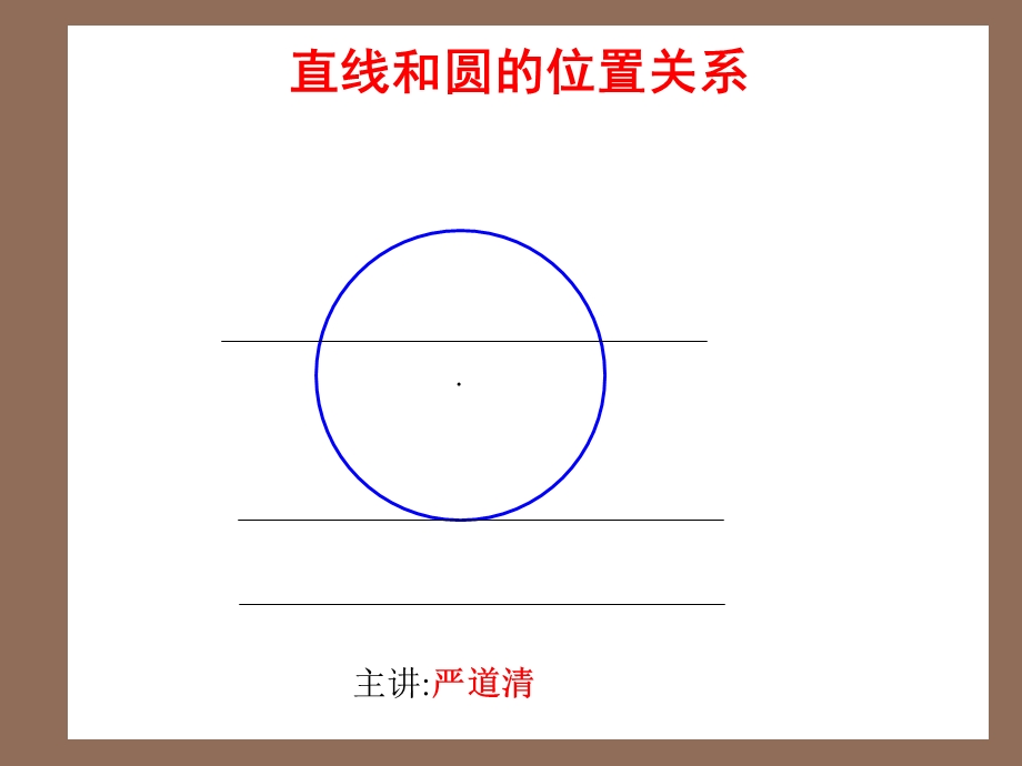 直线和圆的位置关系市调研.ppt_第2页