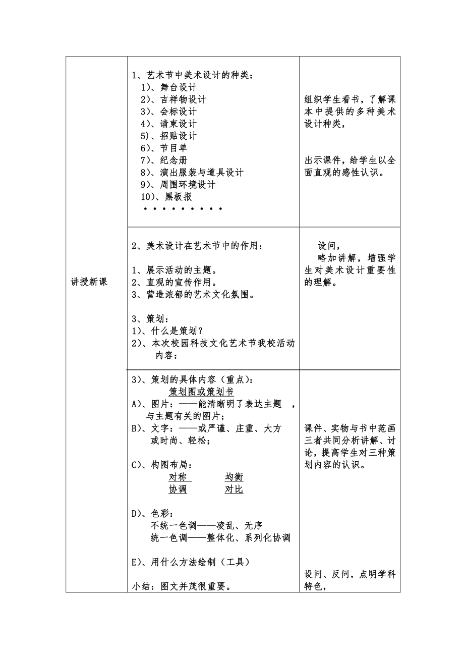 艺术节策划与美术设计的教学设计.doc_第3页