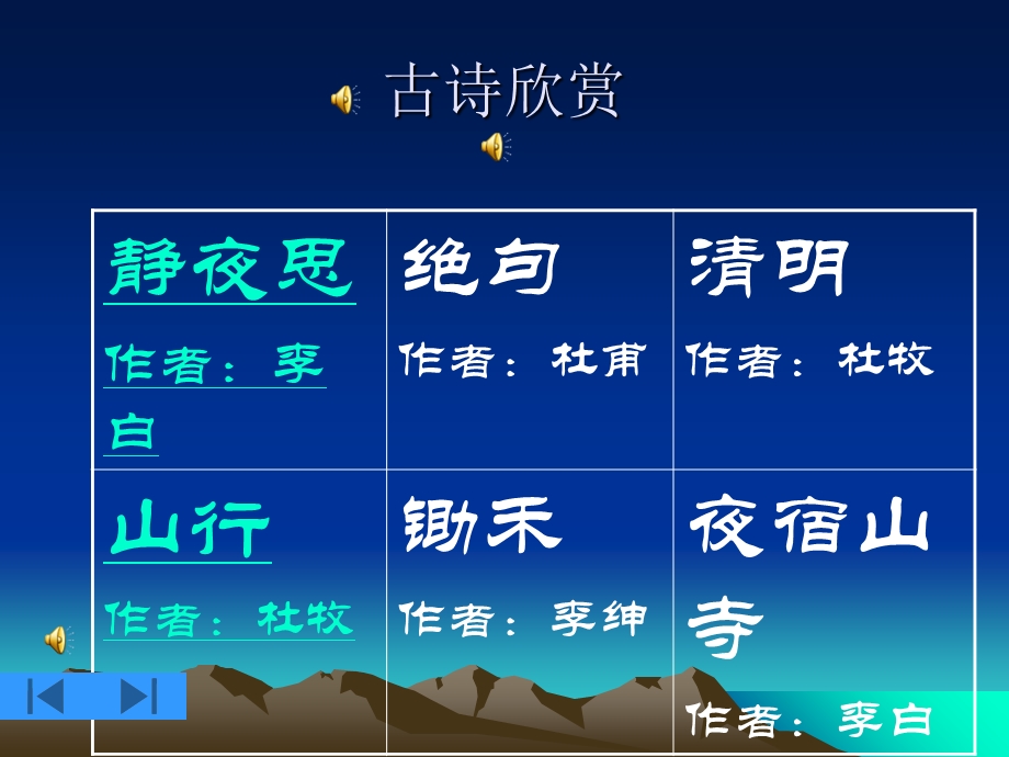 自制古诗欣赏课件.ppt_第1页