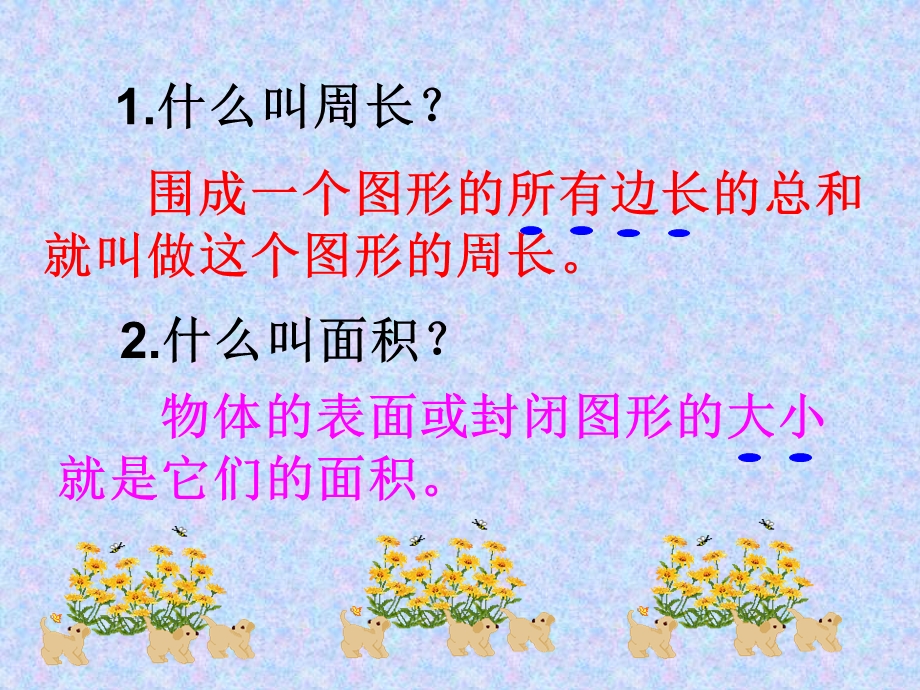 周长和面积的对比长度和面积单位的运用周长和面积的计算.ppt_第3页