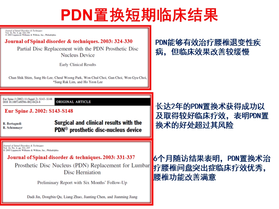 腰椎人工髓核置换术长期临床疗效.ppt_第2页