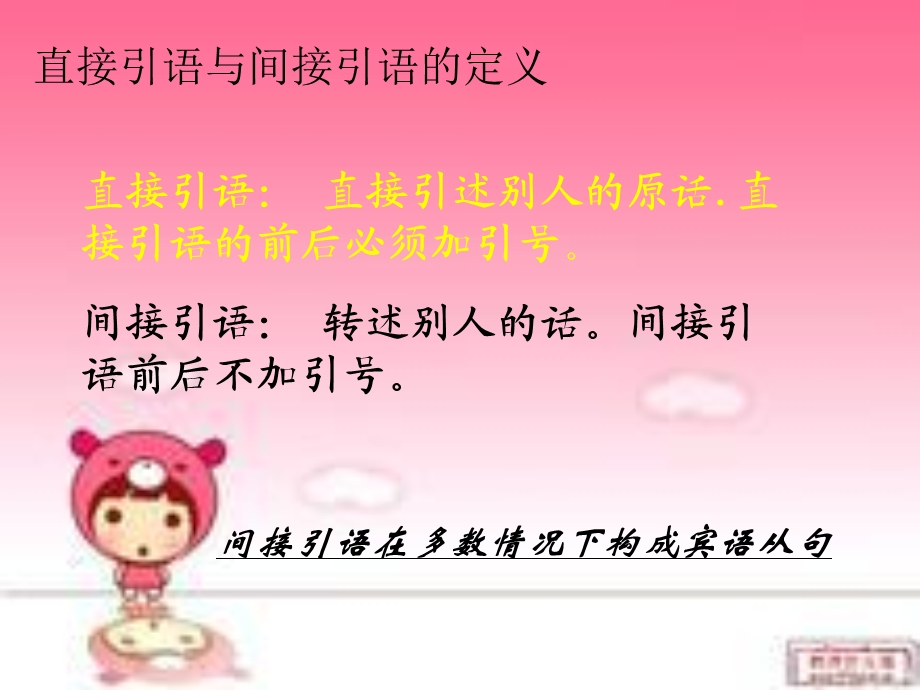 直接引语变间接引语讲解ppt.ppt_第2页