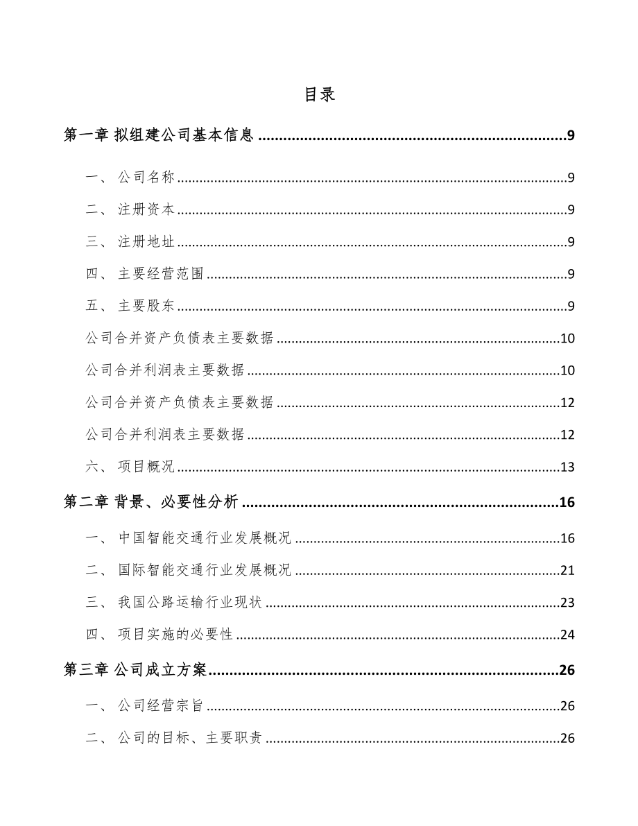 哈尔滨关于成立车载智能终端公司可行性研究报告.docx_第2页