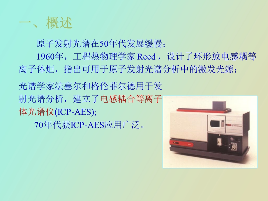 研究生课程ICP元素分析.ppt_第1页