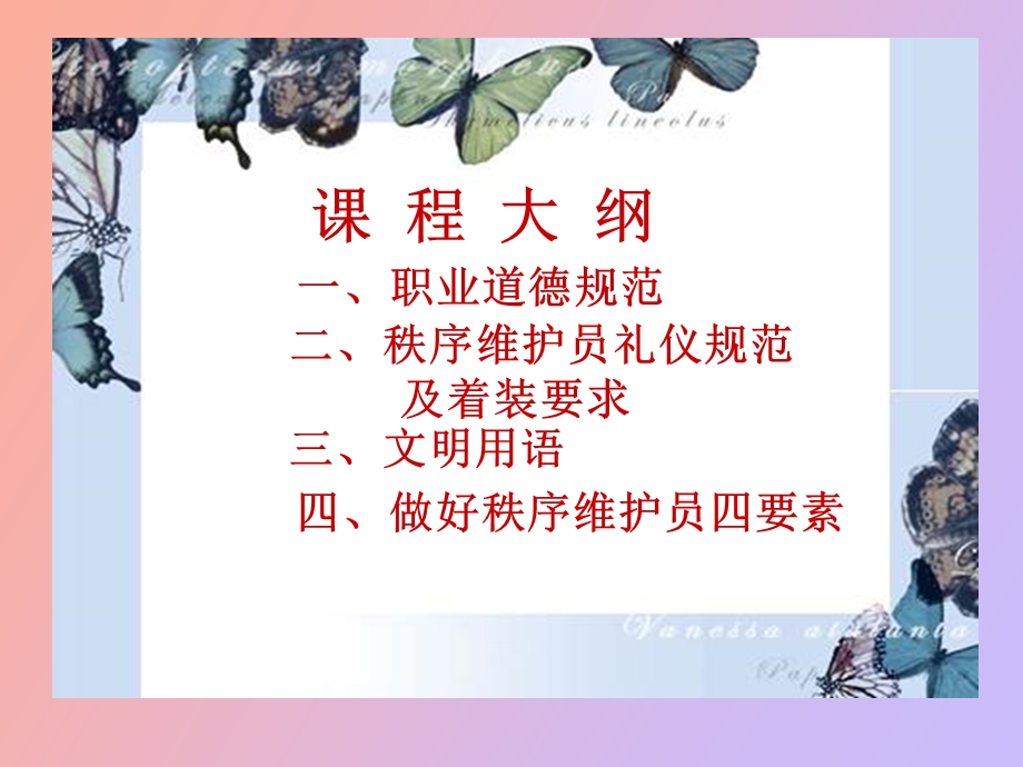 秩序维护员职业礼仪.ppt_第2页