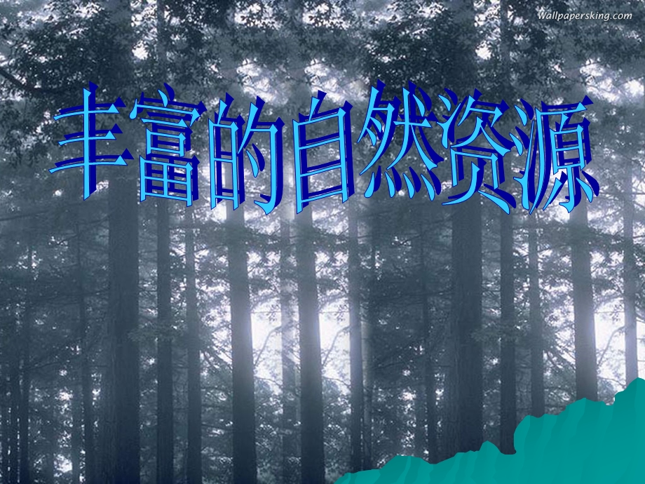 上课第一节自然资源概况湘教版.ppt_第2页