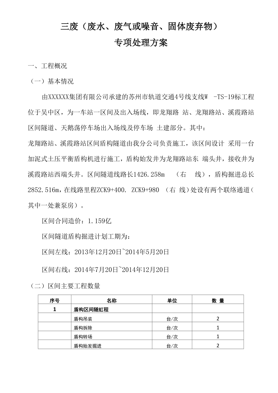 三废专项处理方案.docx_第1页