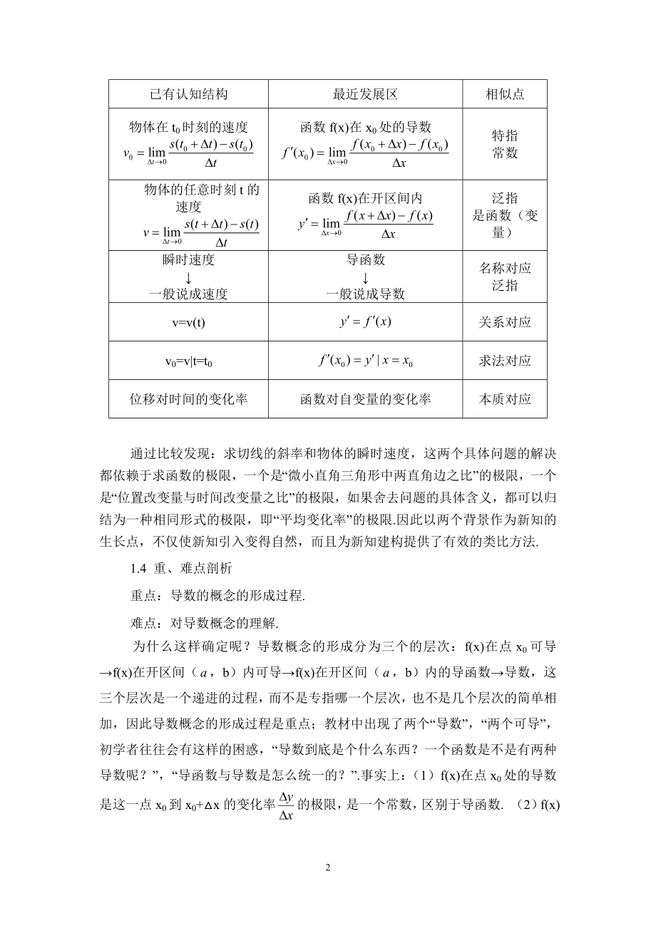 导数的概念教学设计.doc_第2页