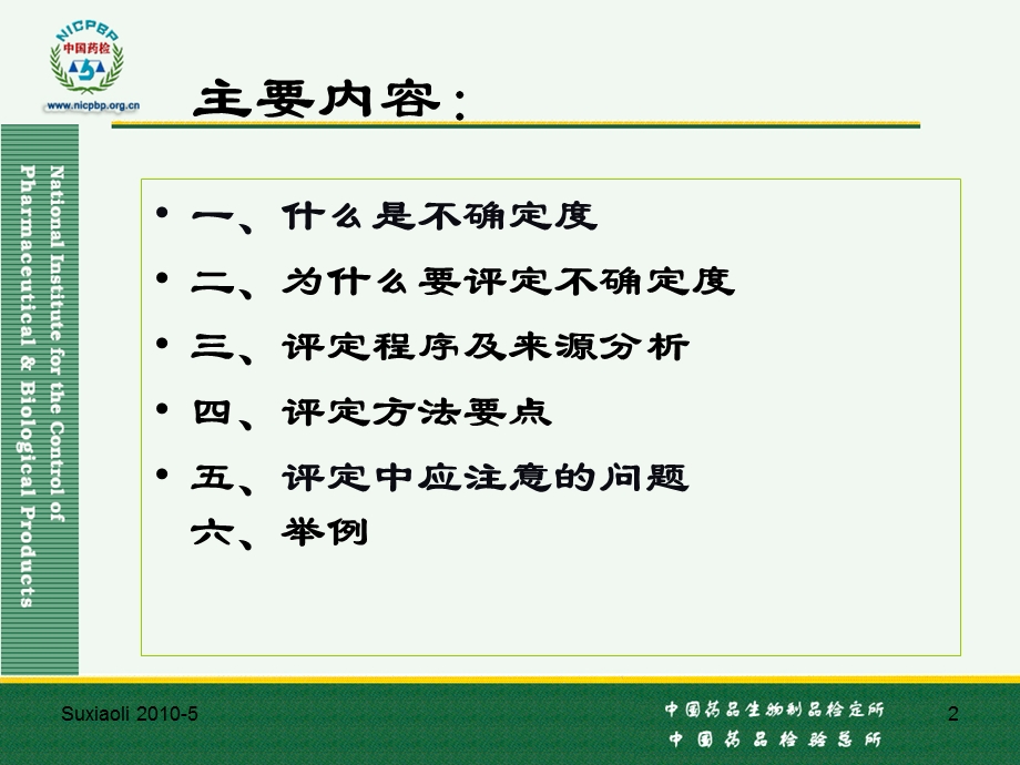 药品检验测量不确定度评定.ppt_第2页