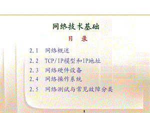 综合布线与网络工程-网络技术基础.ppt