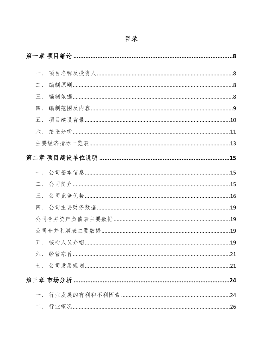 嘉峪关市户外服装项目可行性研究报告.docx_第1页