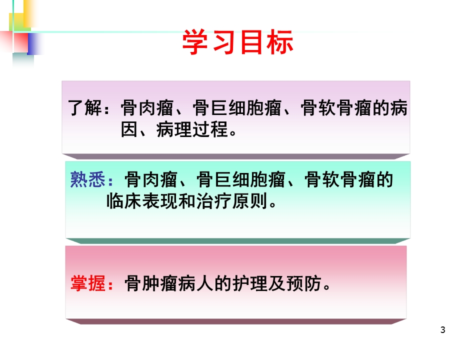 第四十九章骨肿瘤病人的护理 ppt课件.ppt_第3页