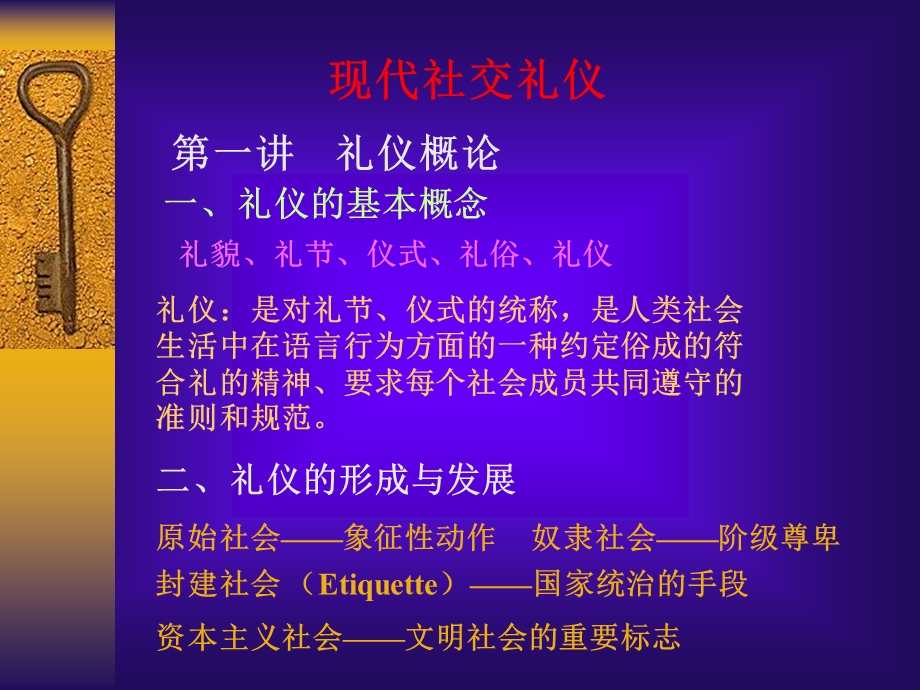 现代社交礼仪　素材.ppt_第1页