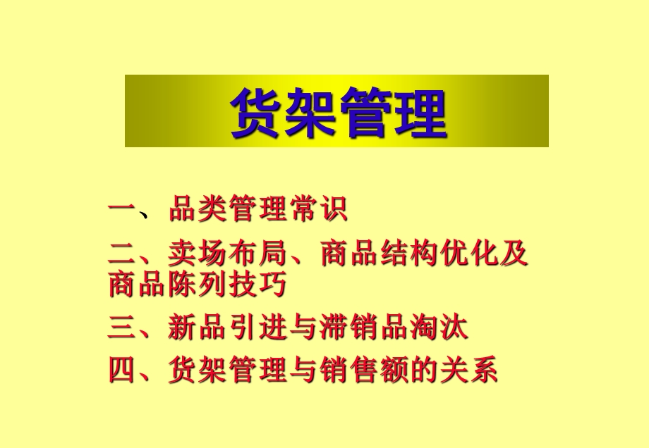 药店品类管理常识教学讲义.ppt_第1页