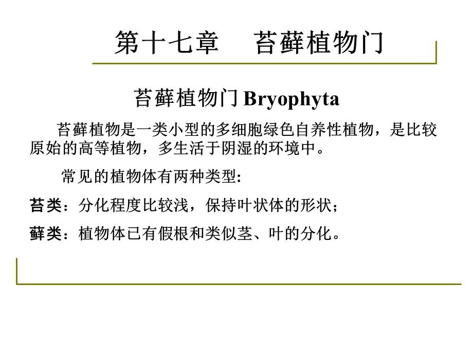 药用植物学-淅江大学17苔藓.ppt_第2页