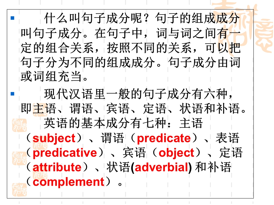 英语句子成分分析五种简单句.ppt_第2页