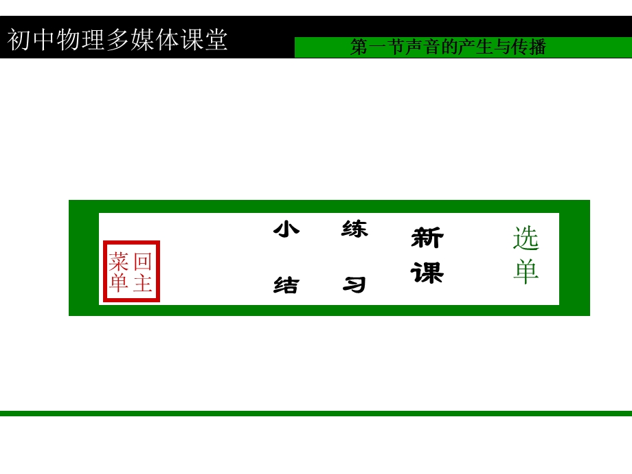 物理声音的产生与传播.ppt_第1页