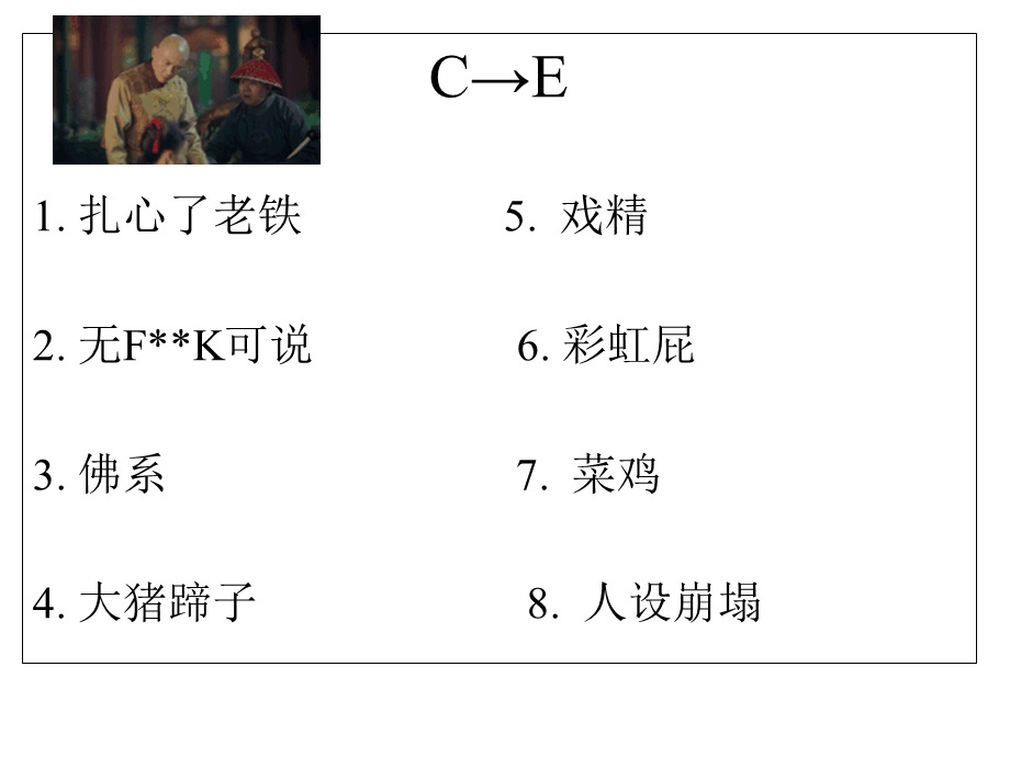 英语网络流行语.ppt_第2页