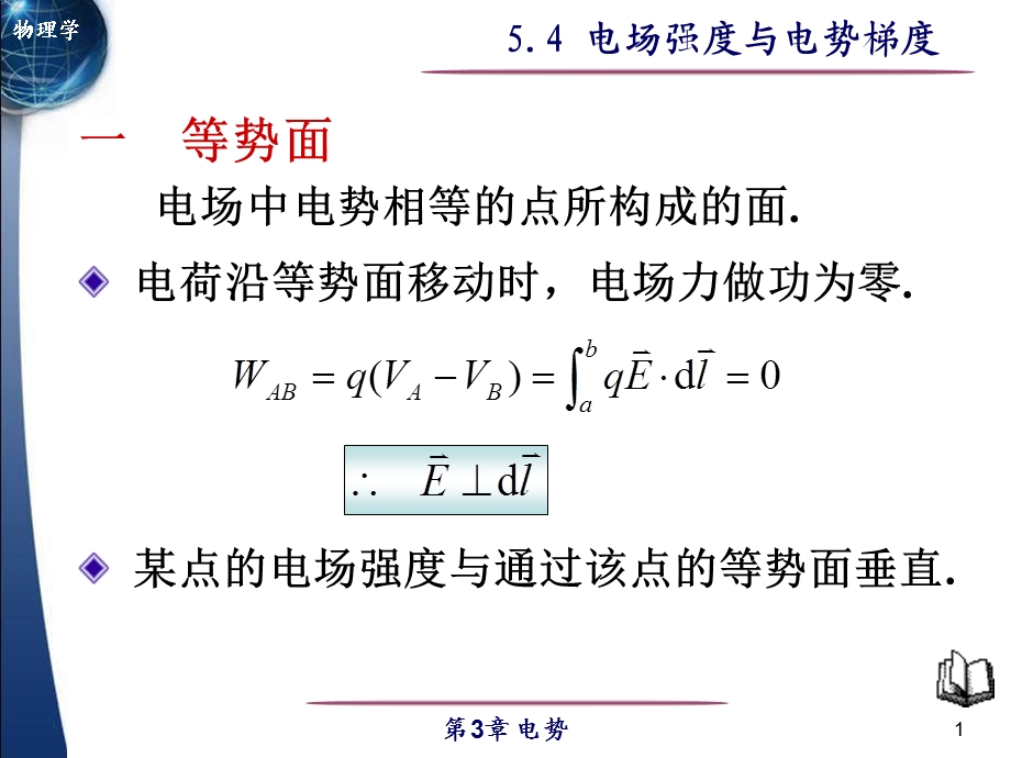 电场强度与电势梯度.ppt_第1页