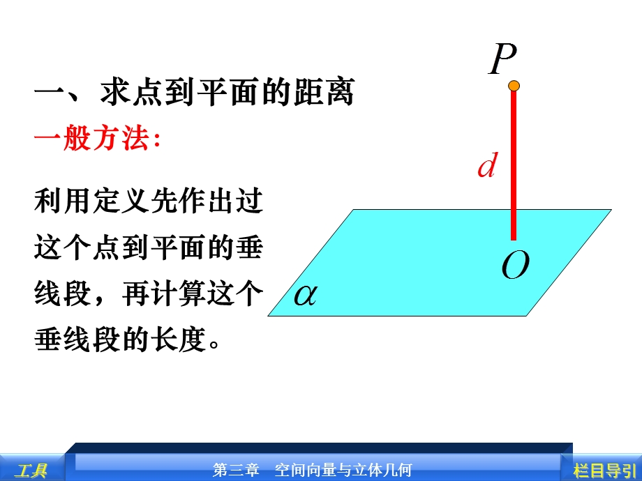 用空间向量求点到面的距离.ppt_第2页