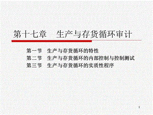 生产与存货循环审计.ppt