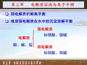 电解质溶液与离子平衡.ppt