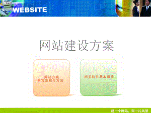 网站建设方案书写流程.ppt