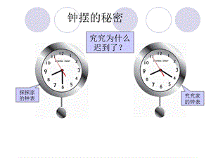 钟摆的秘密.ppt