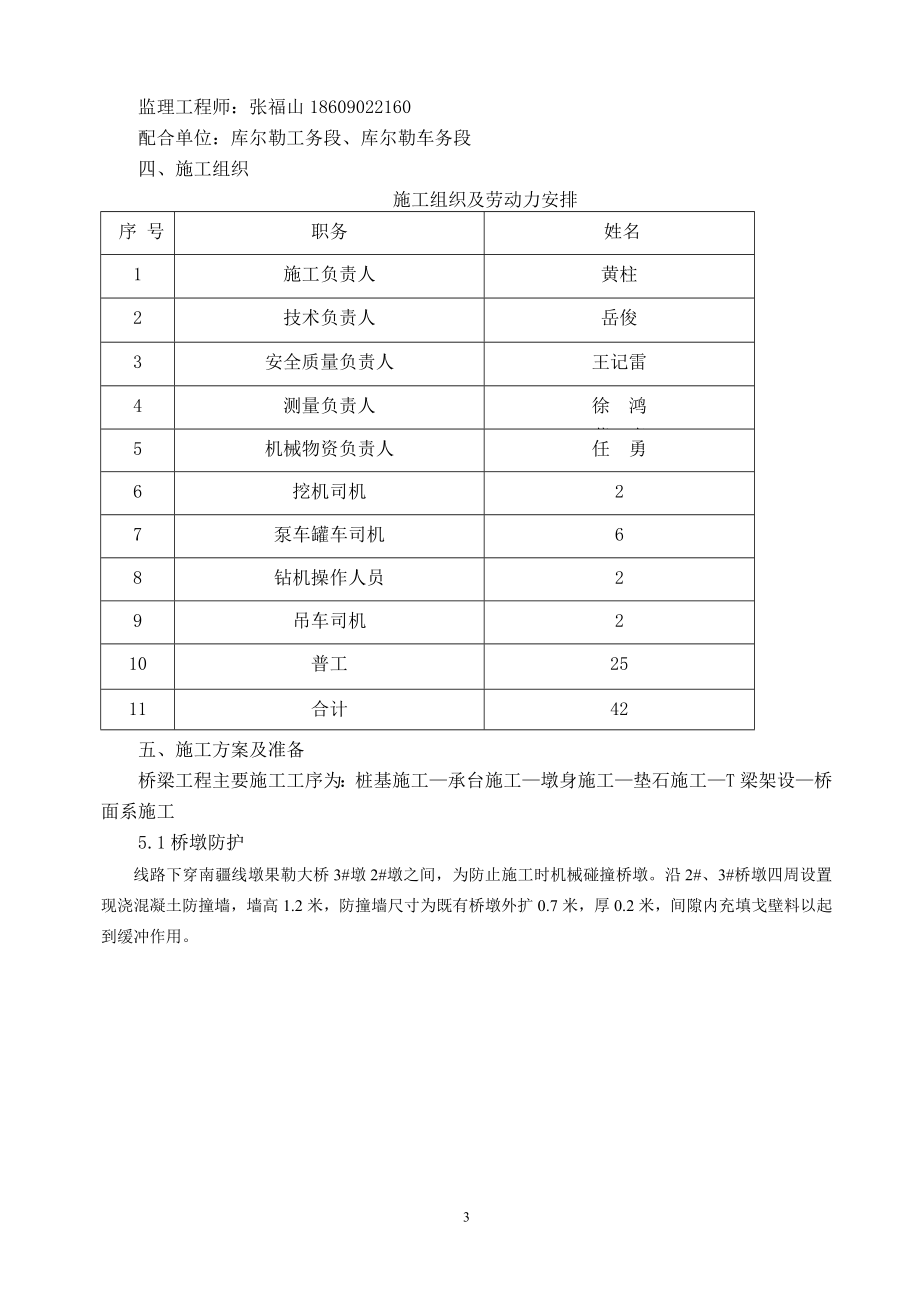 兰新线与南疆线联络线临近营业线桥梁施工方案(普铁部分).doc_第3页