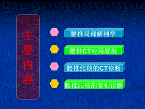 腰椎结核的CT诊断与鉴别.ppt