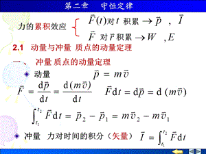 物理PPT课件2.1-2.2动量冲量动量定理.ppt