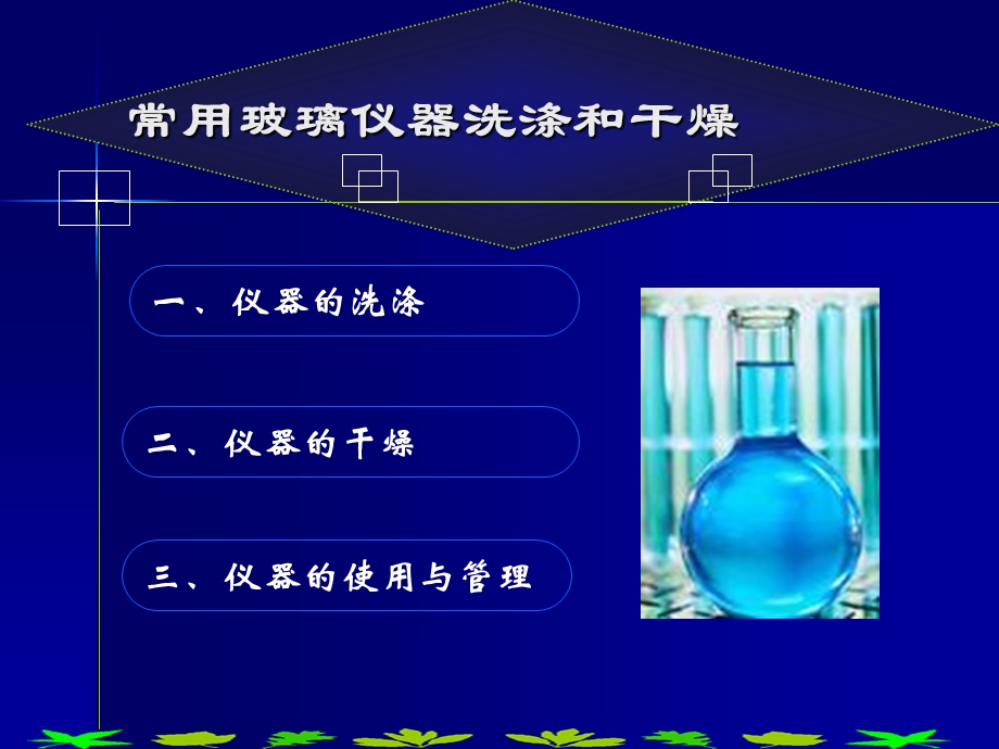 玻璃仪器的洗涤与干燥.ppt_第1页