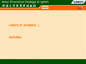 英语应用文写作01邀请函.ppt