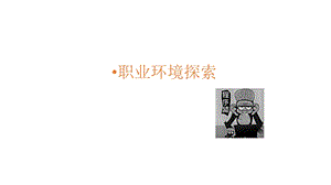 职业环境探索-程序员调查报告.ppt