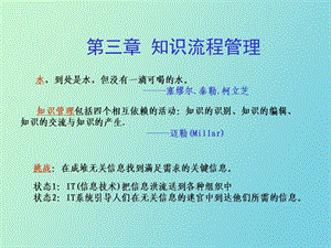 知识流程管理第三章.ppt