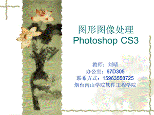 PS知识第一章初识PhotoshopCS3.ppt