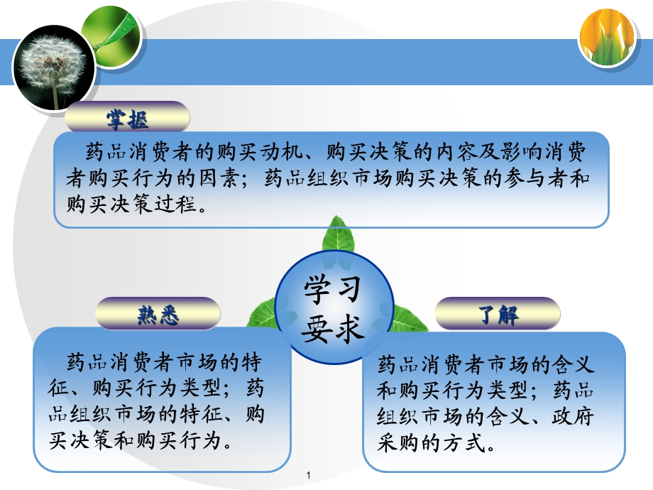 药品消费者行为分析.ppt_第1页