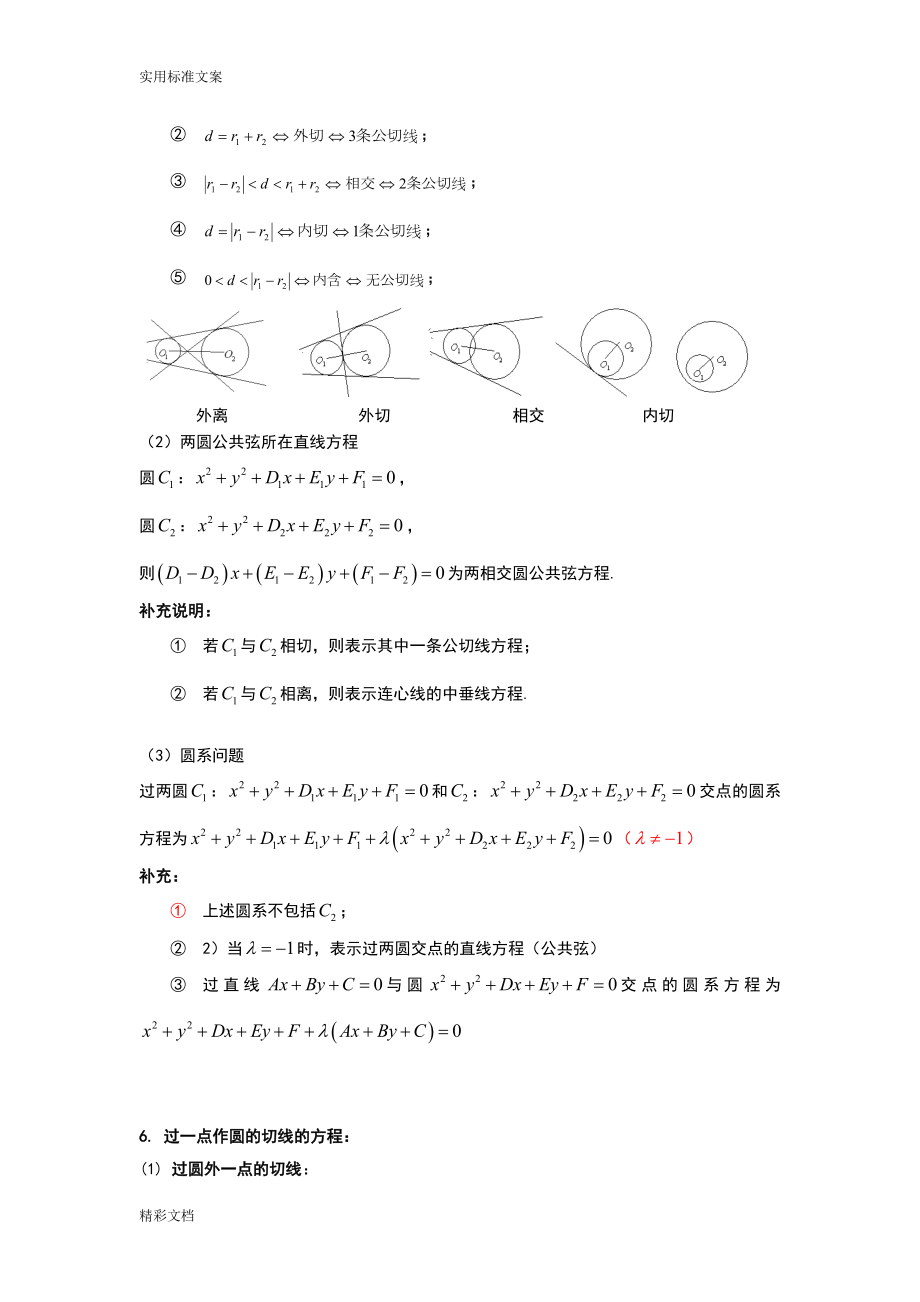 圆与方程知识点的总结典型例题.doc_第3页