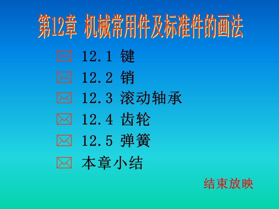 第12章机械常用件及标准件的画法.ppt_第1页