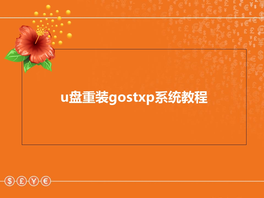 详细的gostxp系统安装教程.ppt_第1页