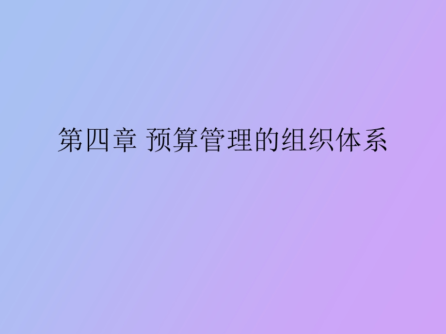 预算管理的组织体系.ppt_第1页